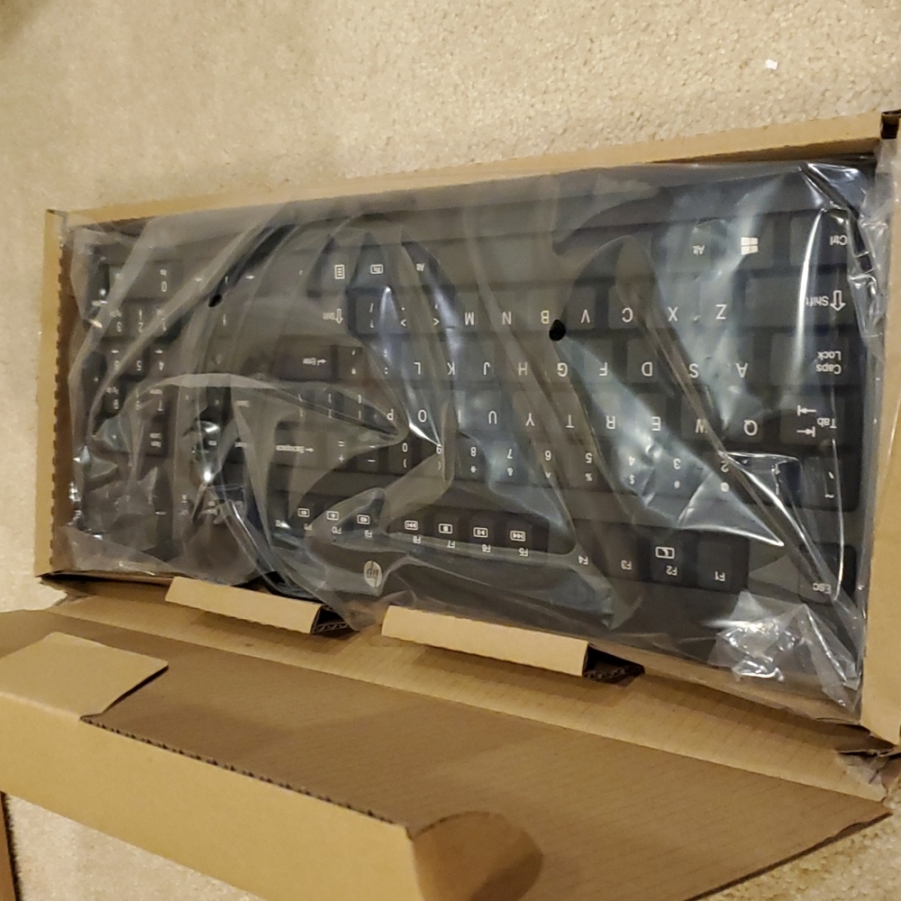 NIB! HP Promo USB Keyboard - Picture 7 of 8